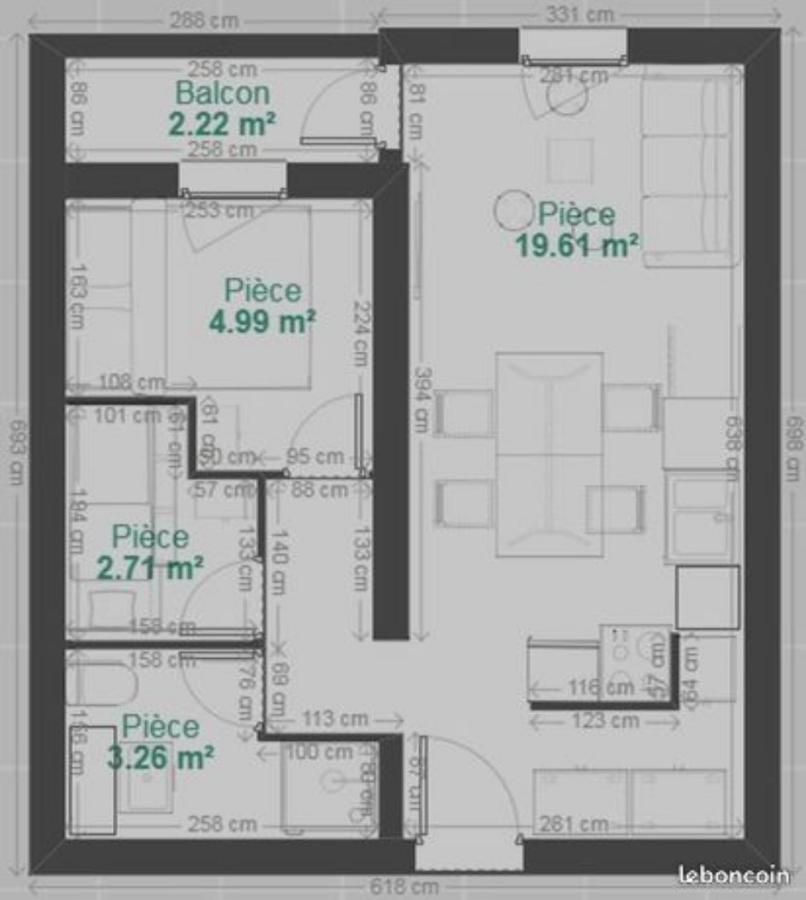 3 Pieces, 2 Au Coeur De La Station Apartment *